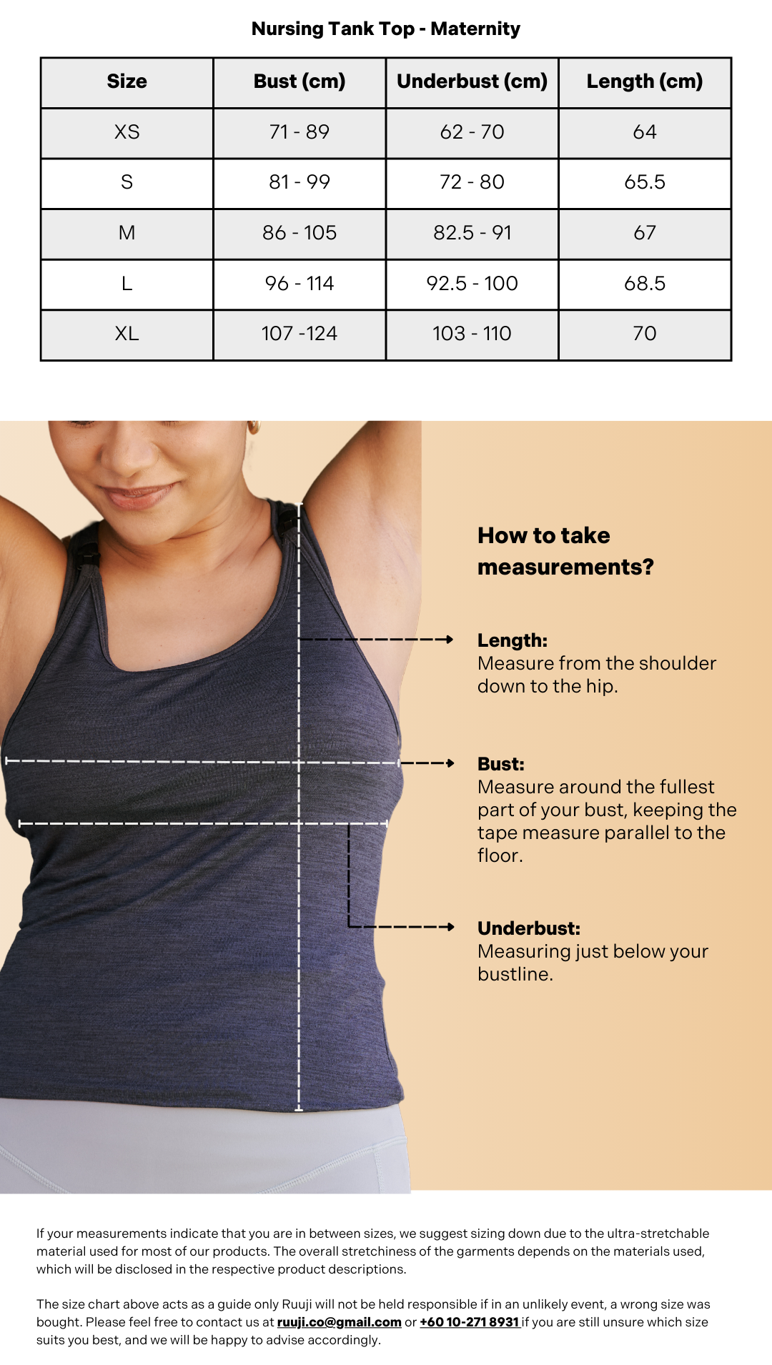 Nursing Tank Top - Maternity