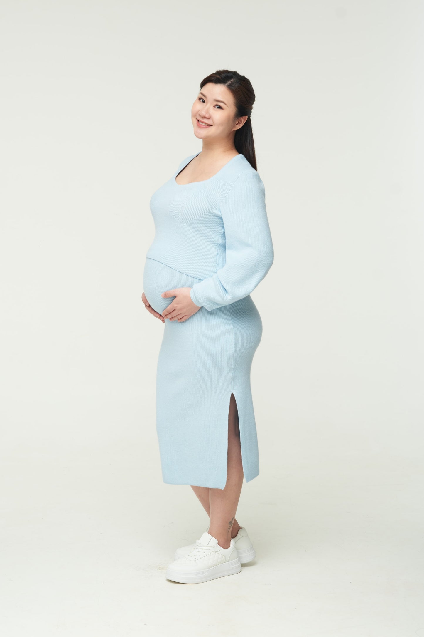 Knit Midi Skirt