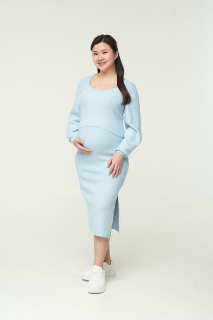 Knit Midi Skirt