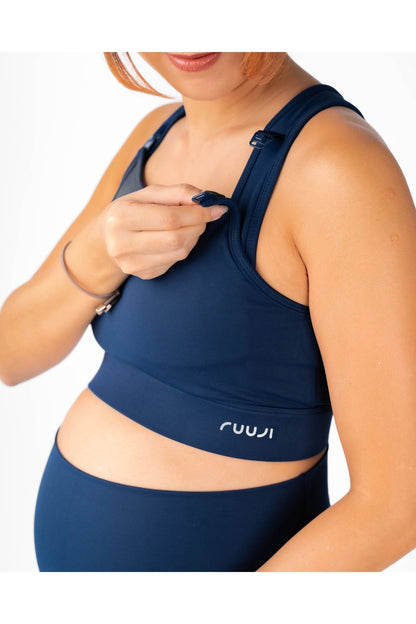 Petite Maternity Mid-Support Sports Bra